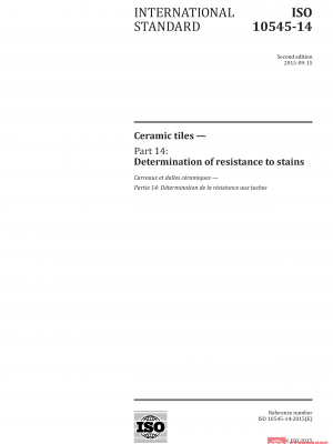 ISO 10545-14:2015 PDF