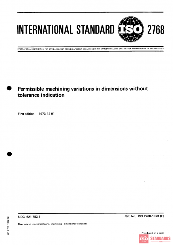 ISO 2768:1973 PDF