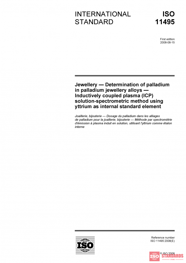 ISO 11495:2008 PDF