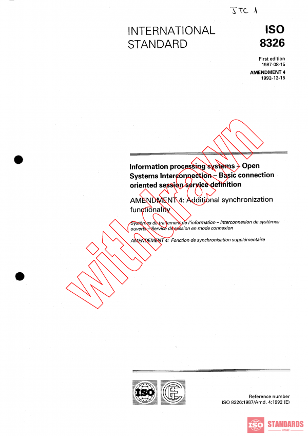 ISO 8326:1987/AMD4:1992 PDF