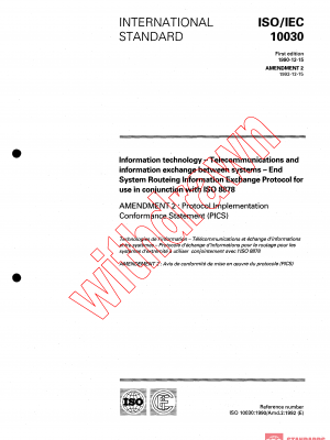 ISO/IEC 10030/AMD2:1992 PDF