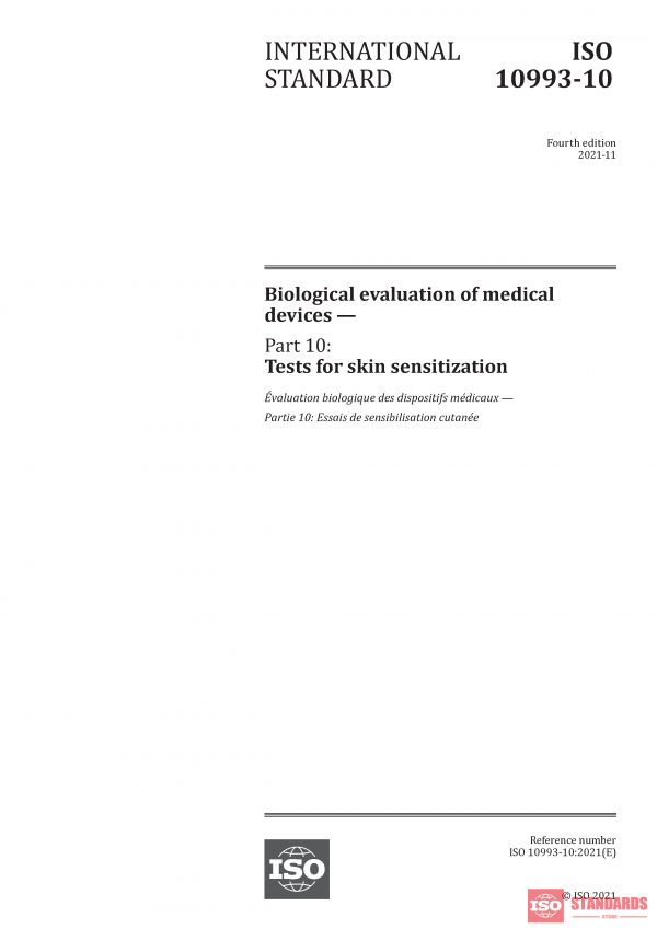 ISO 10993-10:2021 PDF