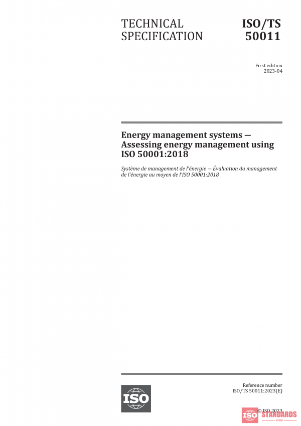 ISO/TS 50011:2023 PDF