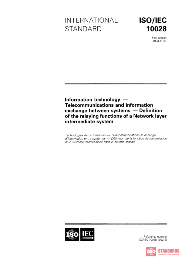 ISO/IEC 10028:1993 PDF