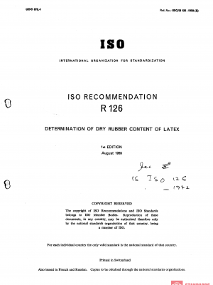 ISO/R 126:1959 PDF