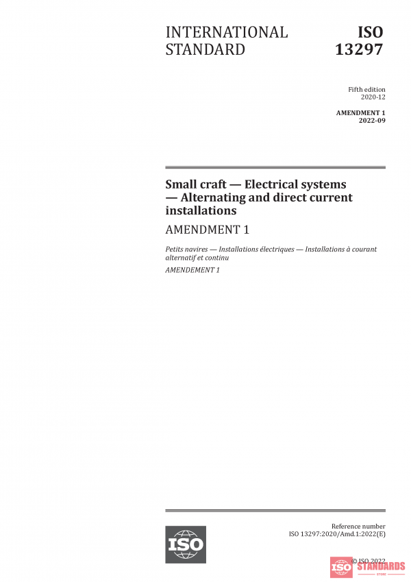 ISO 13297:2020/Amd 1:2022 PDF