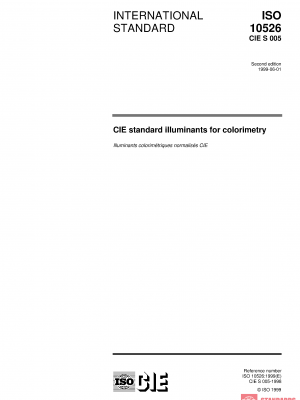 ISO/CIE 10526:1999 PDF