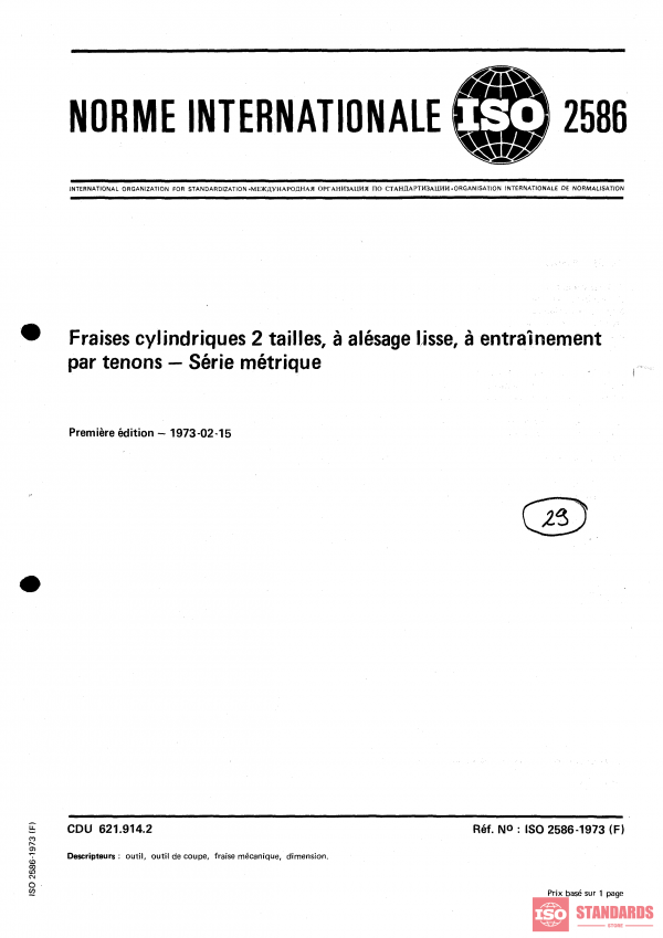 ISO 2586:1973 PDF