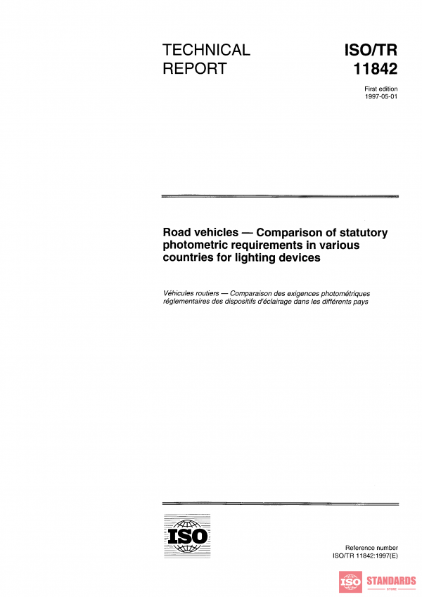 ISO/TR 11842:1997 PDF