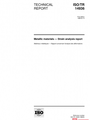 ISO/TR 14936:1998 PDF