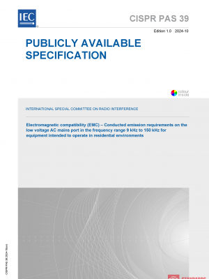 CISPR PAS 39:2024 PDF