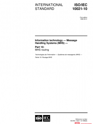 ISO/IEC 10021-10:1998 PDF