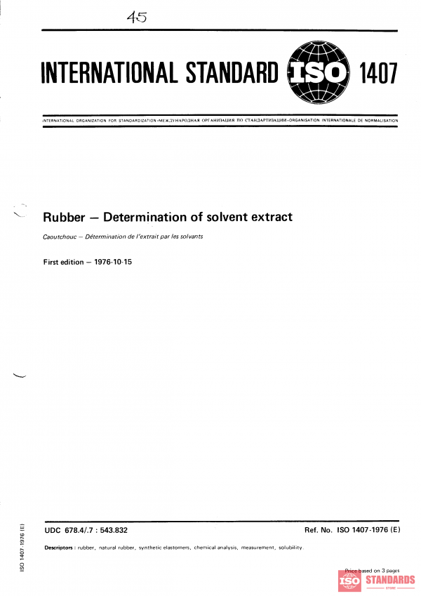 ISO 1407:1976 PDF