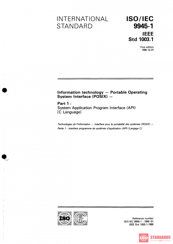 ISO/IEC 9945-1:1990 PDF