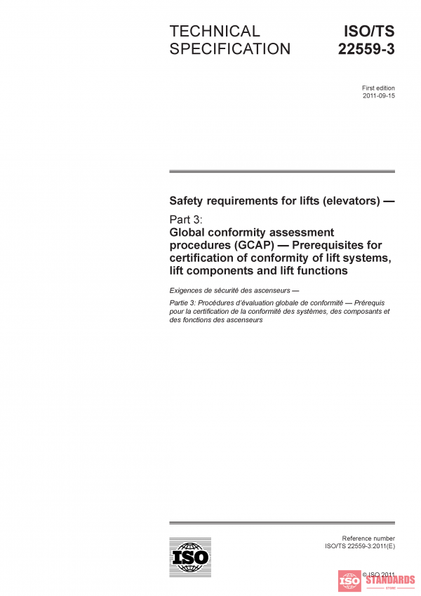 ISO/TS 22559-3:2011 PDF