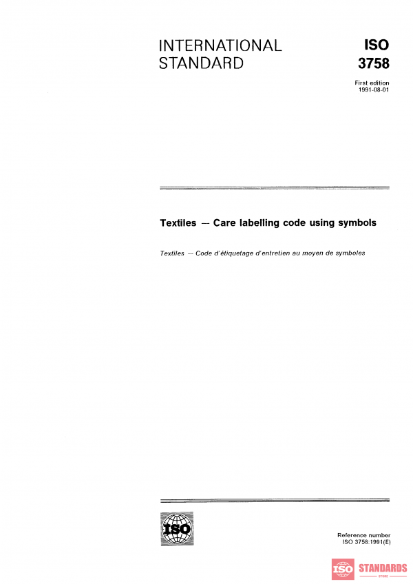 ISO 3758:1991 PDF