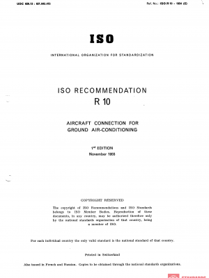 ISO/R 10:1955 PDF