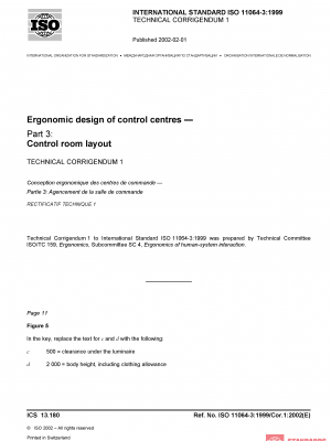 ISO 11064-3:1999/Cor 1:2002 PDF