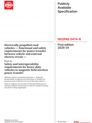 ISO/PAS 5474-6:2025 PDF