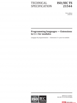 ISO/IEC TS 21544:2018 PDF
