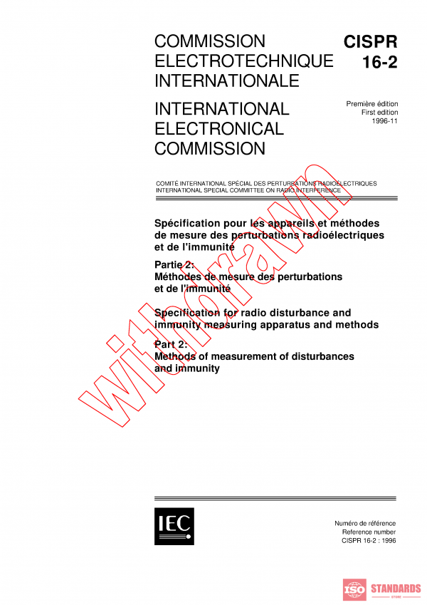 CISPR 16-2:1996 PDF