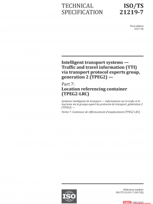 ISO/TS 21219-7:2017 PDF