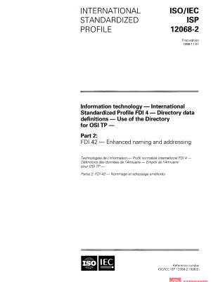 ISO/IEC ISP 12068-2:1996 PDF