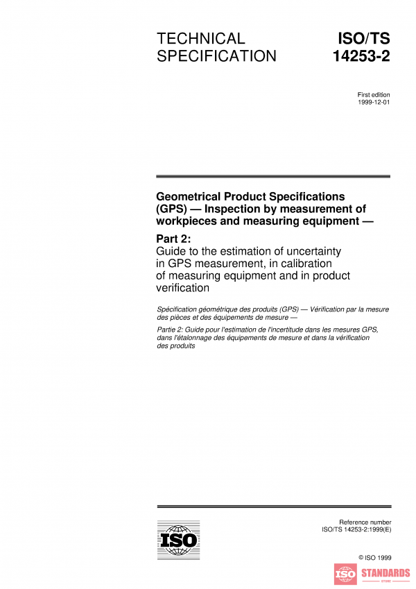 ISO/TS 14253-2:1999 PDF