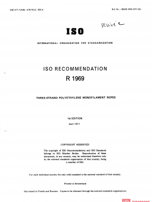 ISO/R 1969:1971 PDF