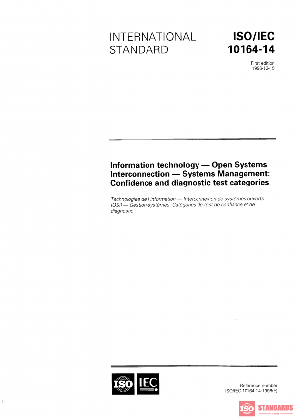 ISO/IEC 10164-14:1996 PDF