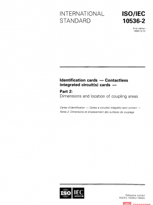 ISO/IEC 10536-2:1995 PDF