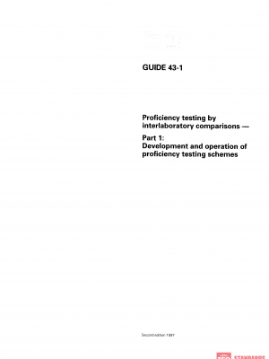 ISO/IEC Guide 43-1:1997 PDF