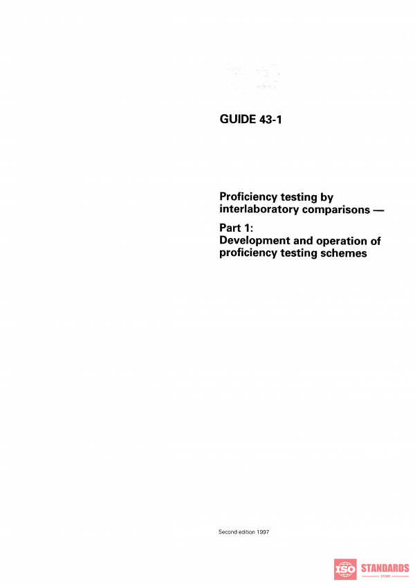 ISO/IEC Guide 43-1:1997 PDF