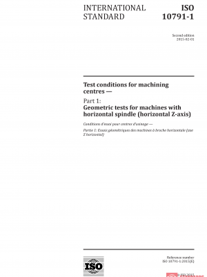 ISO 10791-1:2015 PDF