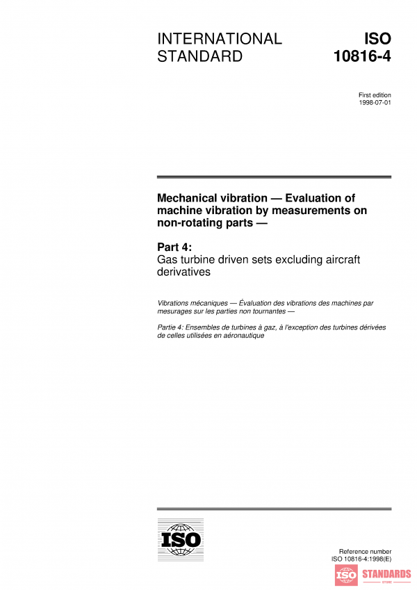ISO 10816-4:1998 PDF
