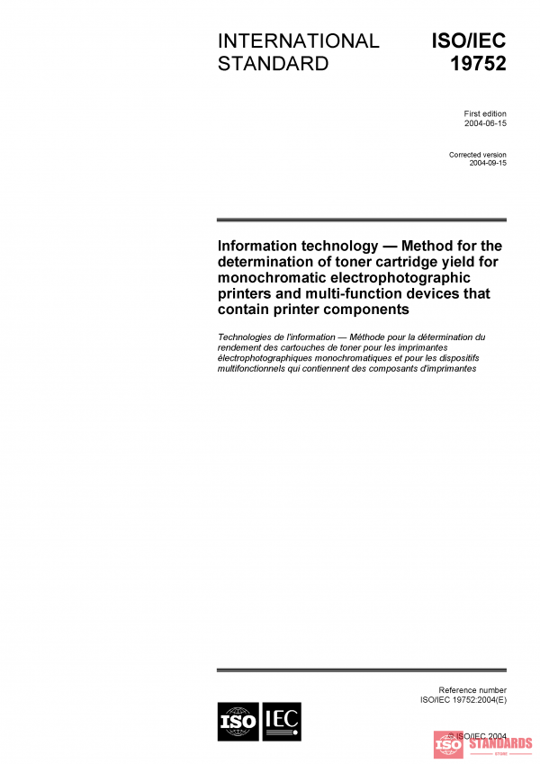 ISO/IEC 19752:2004 PDF