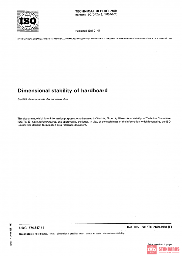 ISO/TR 7469:1981 PDF