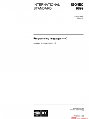 ISO/IEC 9899:1999 PDF