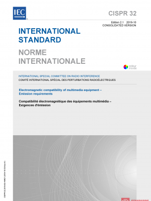 CISPR 32:2015+AMD1:2019 CSV PDF