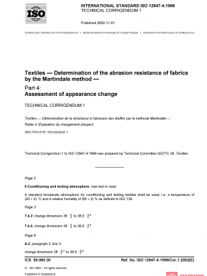 ISO 12947-4:1998/Cor 1:2002 PDF