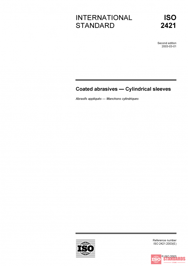 ISO 2421:2003 PDF