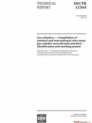 ISO/TR 11364:2019 PDF