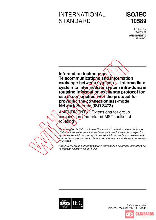 ISO/IEC 10589:1992/AMD2:1999 PDF