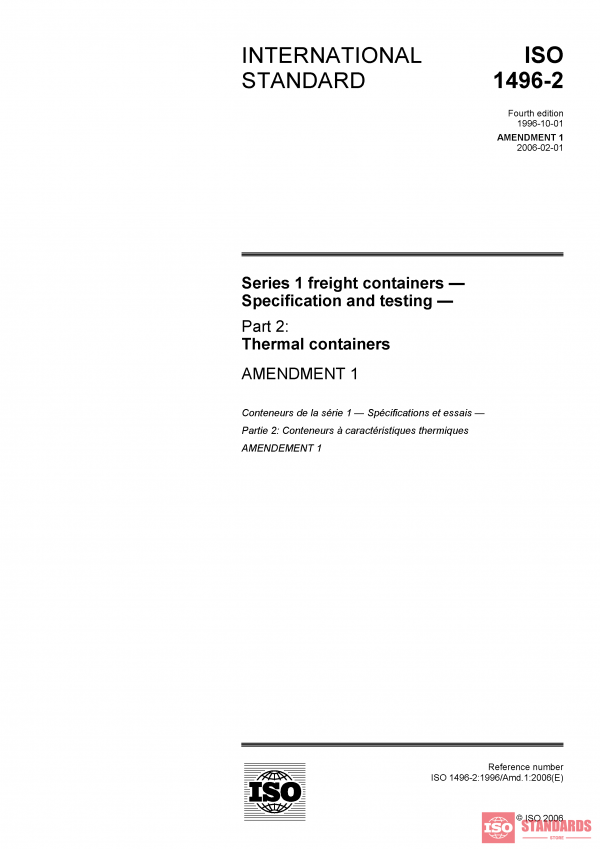 ISO 1496-2:1996/Amd 1:2006 PDF