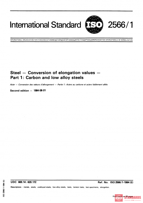 ISO 2566-1:1984 PDF
