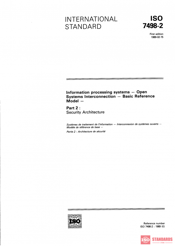 ISO 7498-2:1989 PDF
