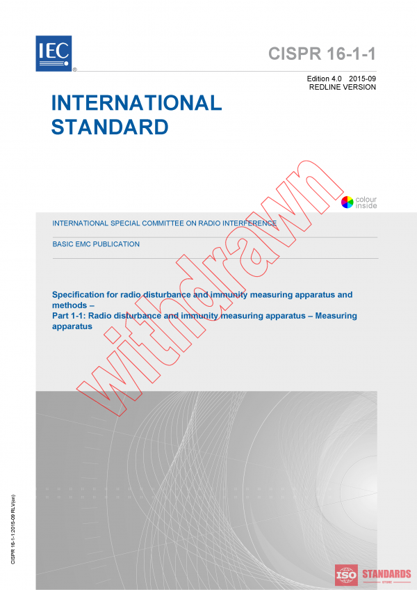 CISPR 16-1-1:2015 RLV PDF