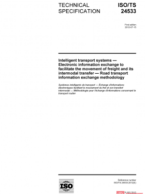 ISO/TS 24533:2012 PDF