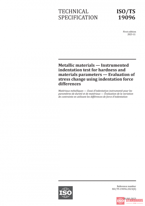 ISO/TS 19096:2023 PDF