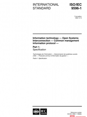ISO/IEC 9596-1:1998 PDF